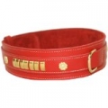 Mastiff Collar 2-1/2" x 28" Red British by Design